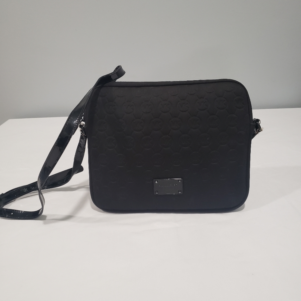 Michael Kors Monogram Embossed Neoprene Purse